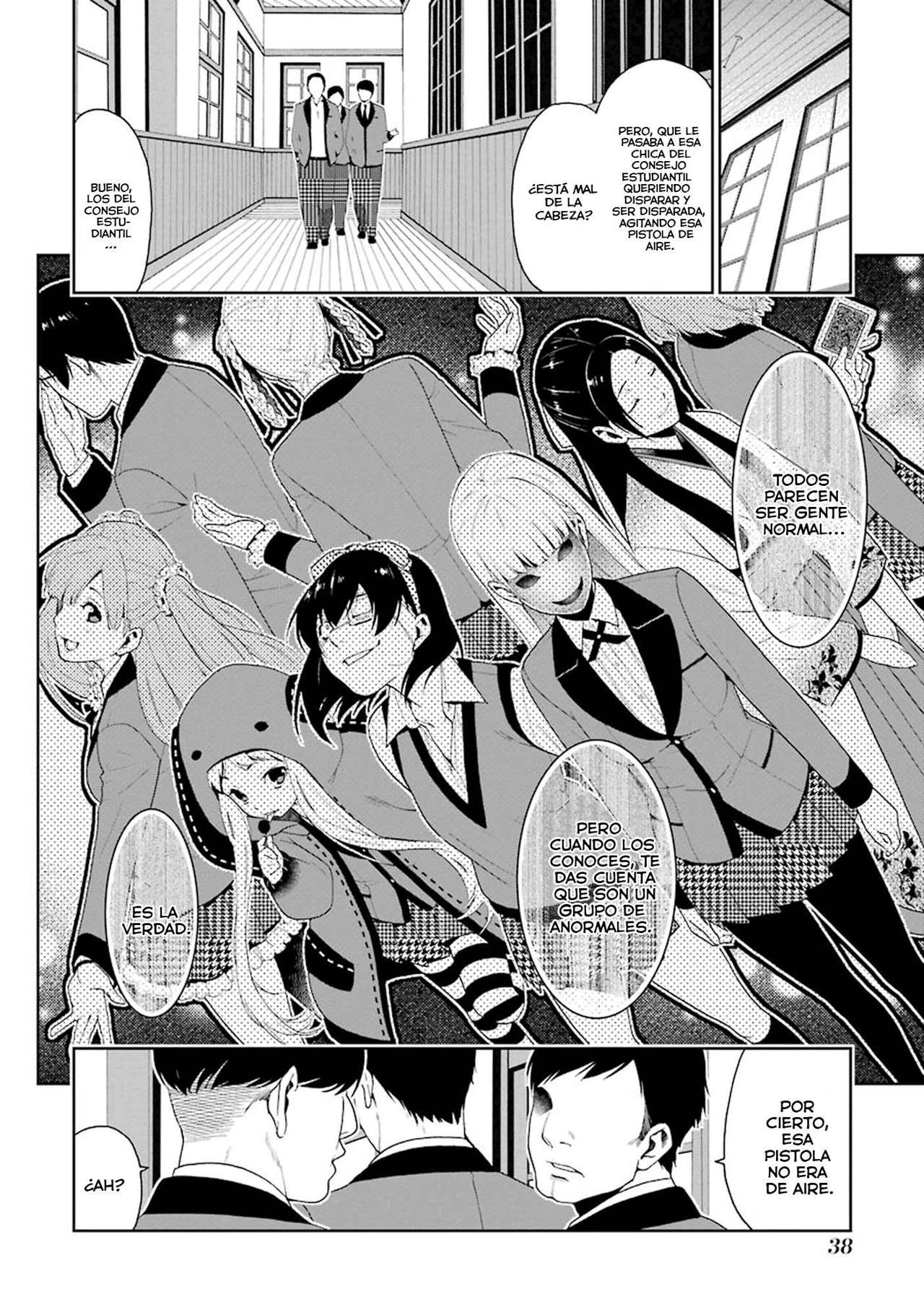 Kakegurui: Compulsive Gambler Capitulo 5: La Chica que se Convirtió en Mascota página 41