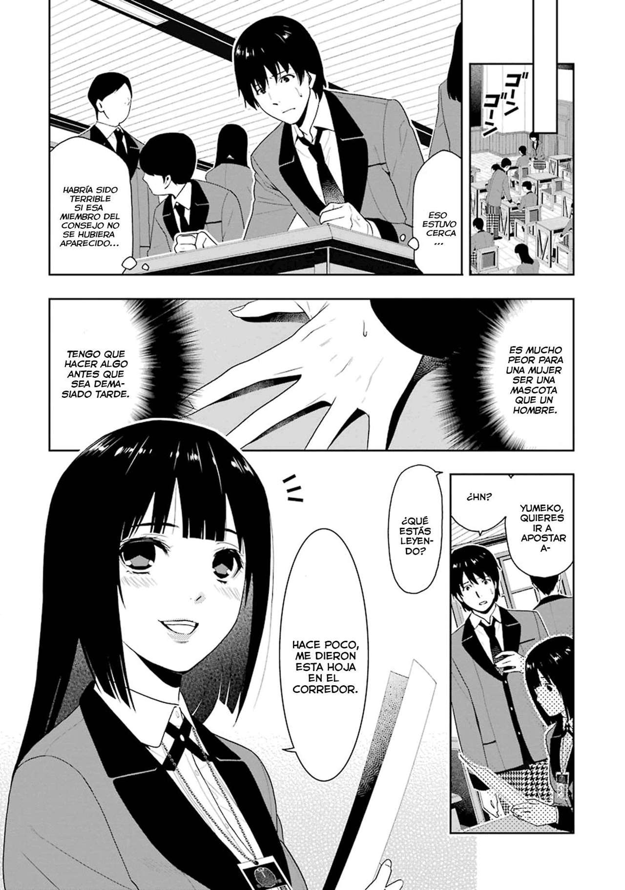 Kakegurui: Compulsive Gambler Capitulo 5: La Chica que se Convirtió en Mascota página 48