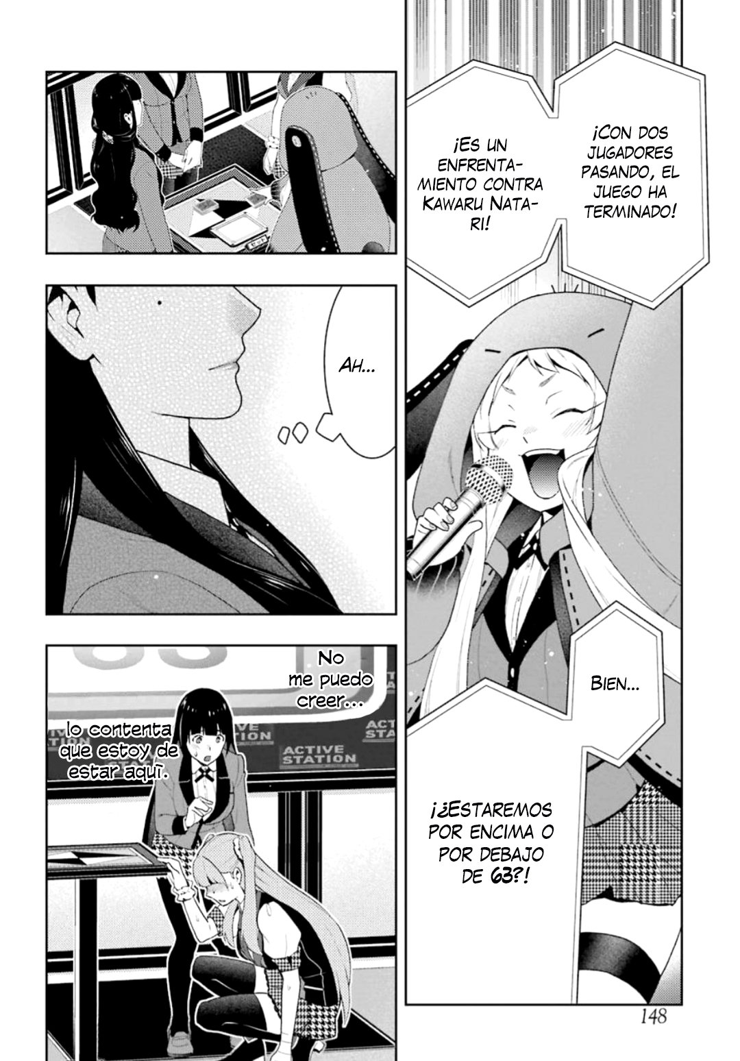 Kakegurui: Compulsive Gambler Capitulo 55 página 36