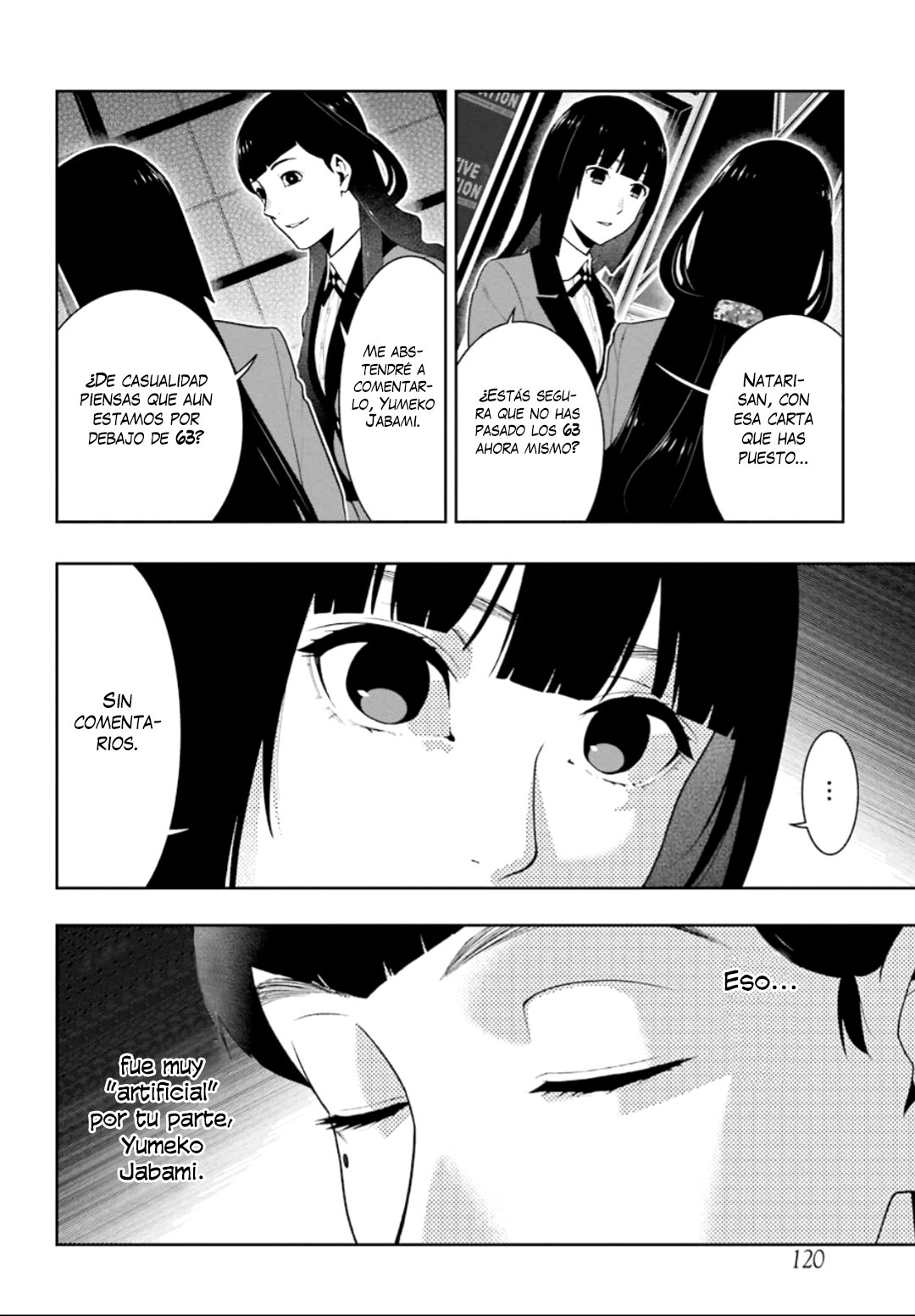 Kakegurui: Compulsive Gambler Capitulo 55 página 9