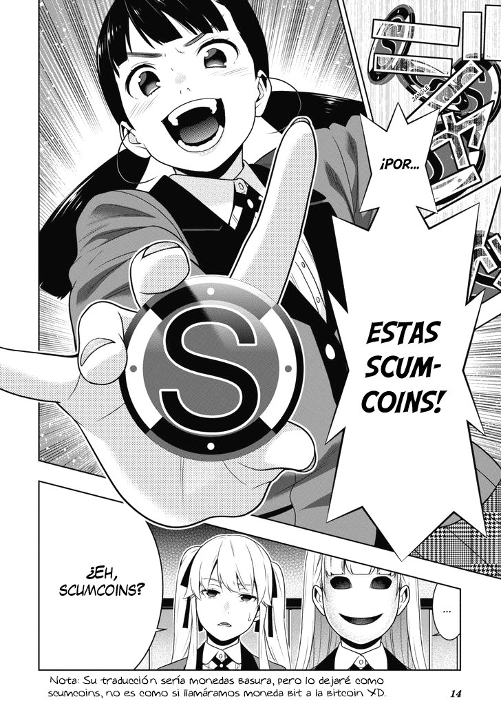 Kakegurui: Compulsive Gambler Capitulo 56 página 14
