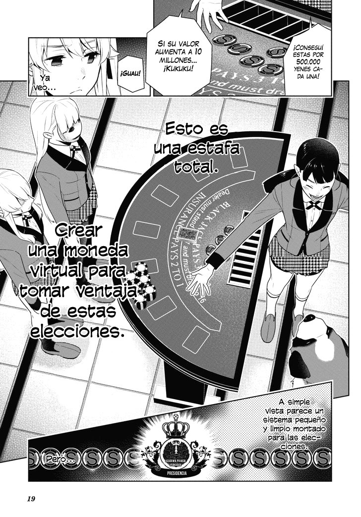 Kakegurui: Compulsive Gambler Capitulo 56 página 19
