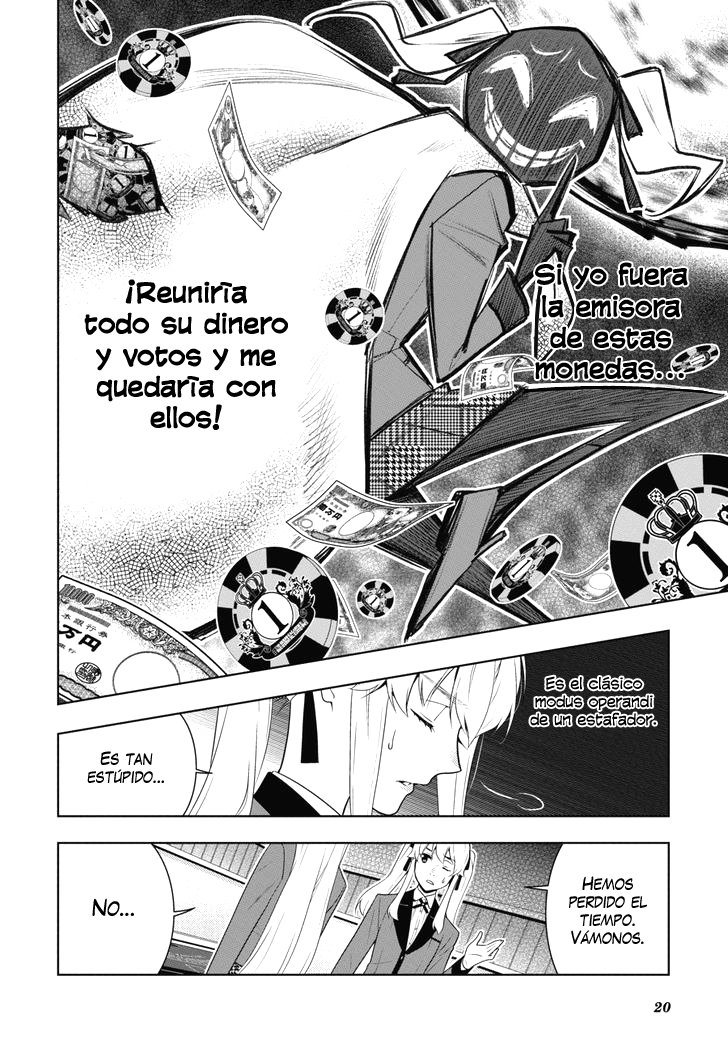 Kakegurui: Compulsive Gambler Capitulo 56 página 20