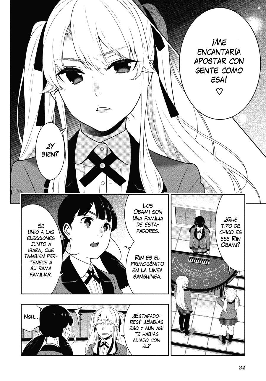 Kakegurui: Compulsive Gambler Capitulo 57 página 24