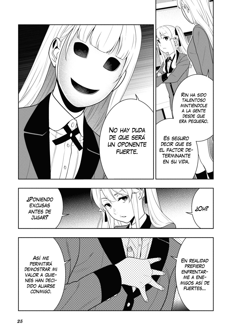 Kakegurui: Compulsive Gambler Capitulo 57 página 25