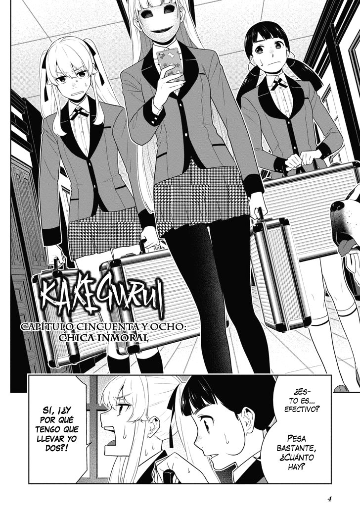 Kakegurui: Compulsive Gambler Capitulo 58 página 5