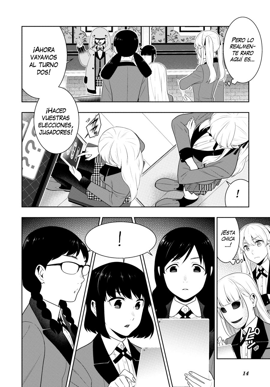 Kakegurui: Compulsive Gambler Capitulo 59 página 14