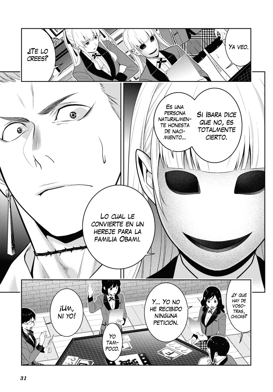 Kakegurui: Compulsive Gambler Capitulo 59 página 31
