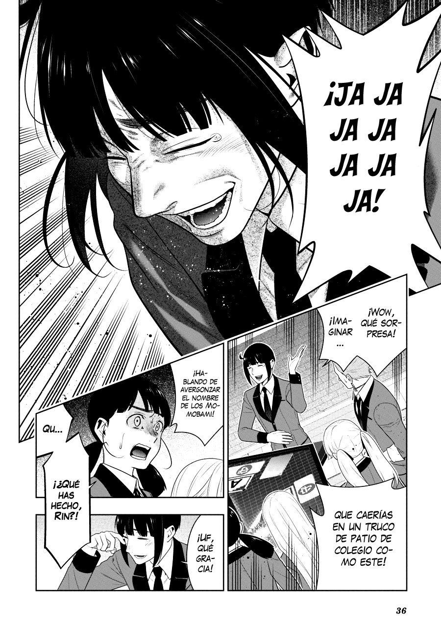 Kakegurui: Compulsive Gambler Capitulo 59 página 36