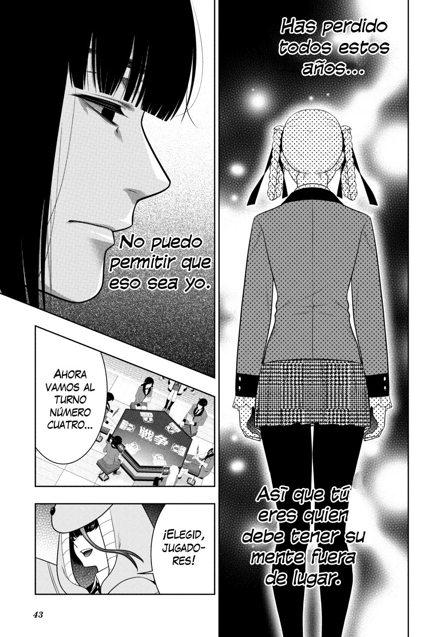 Kakegurui: Compulsive Gambler Capitulo 59 página 43