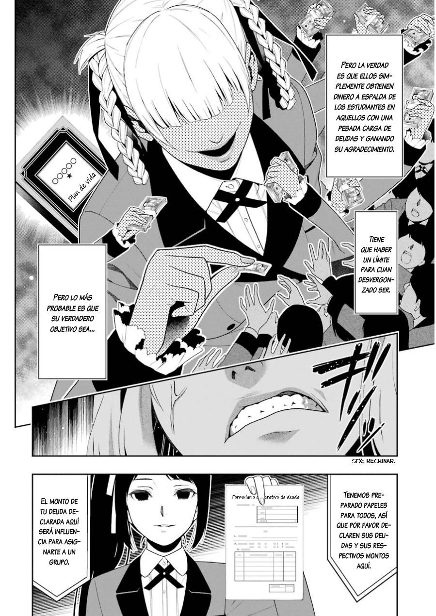 Kakegurui: Compulsive Gambler Capitulo 6: La Mujer que Compite con la Sociedad página 11