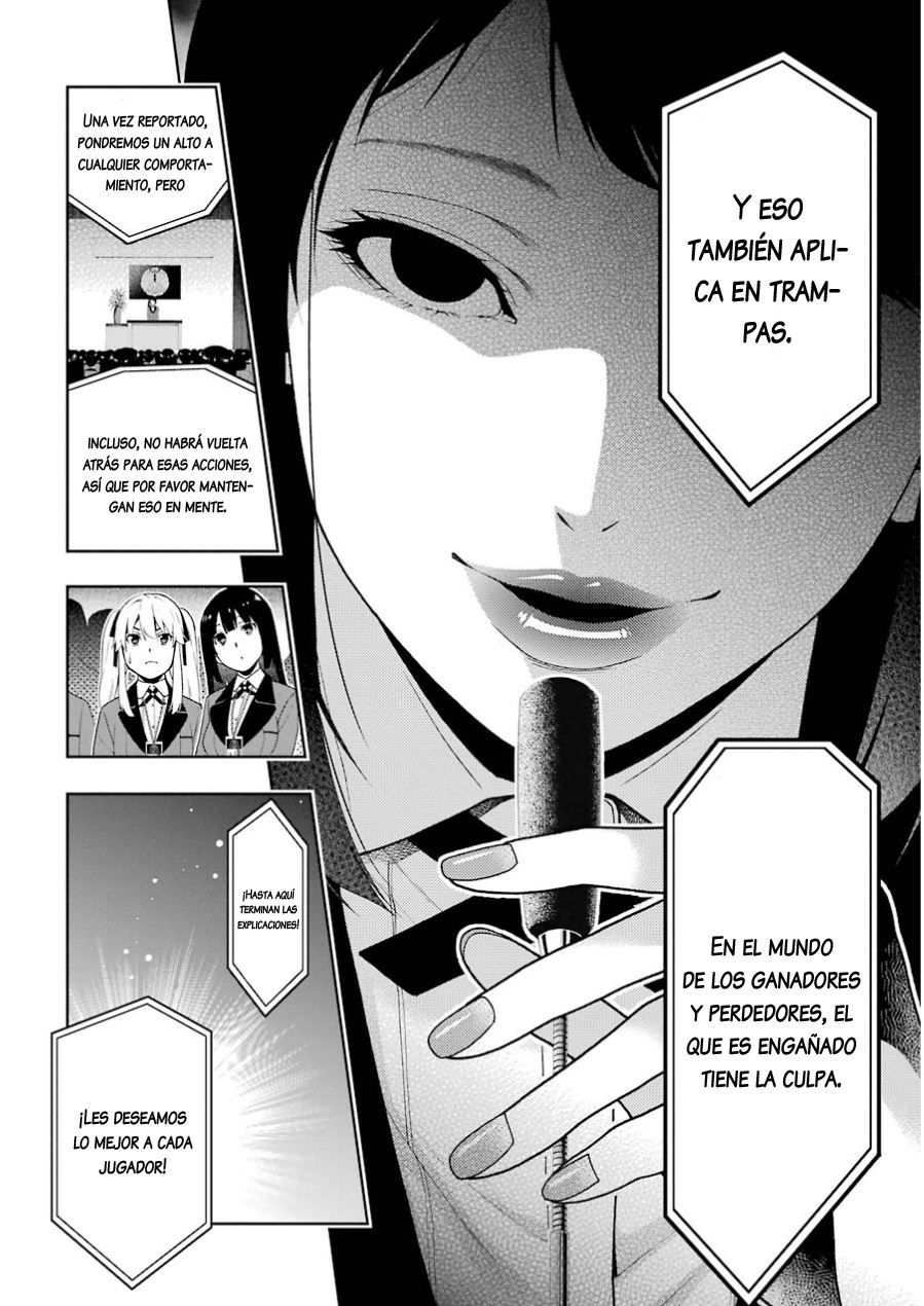 Kakegurui: Compulsive Gambler Capitulo 6: La Mujer que Compite con la Sociedad página 19
