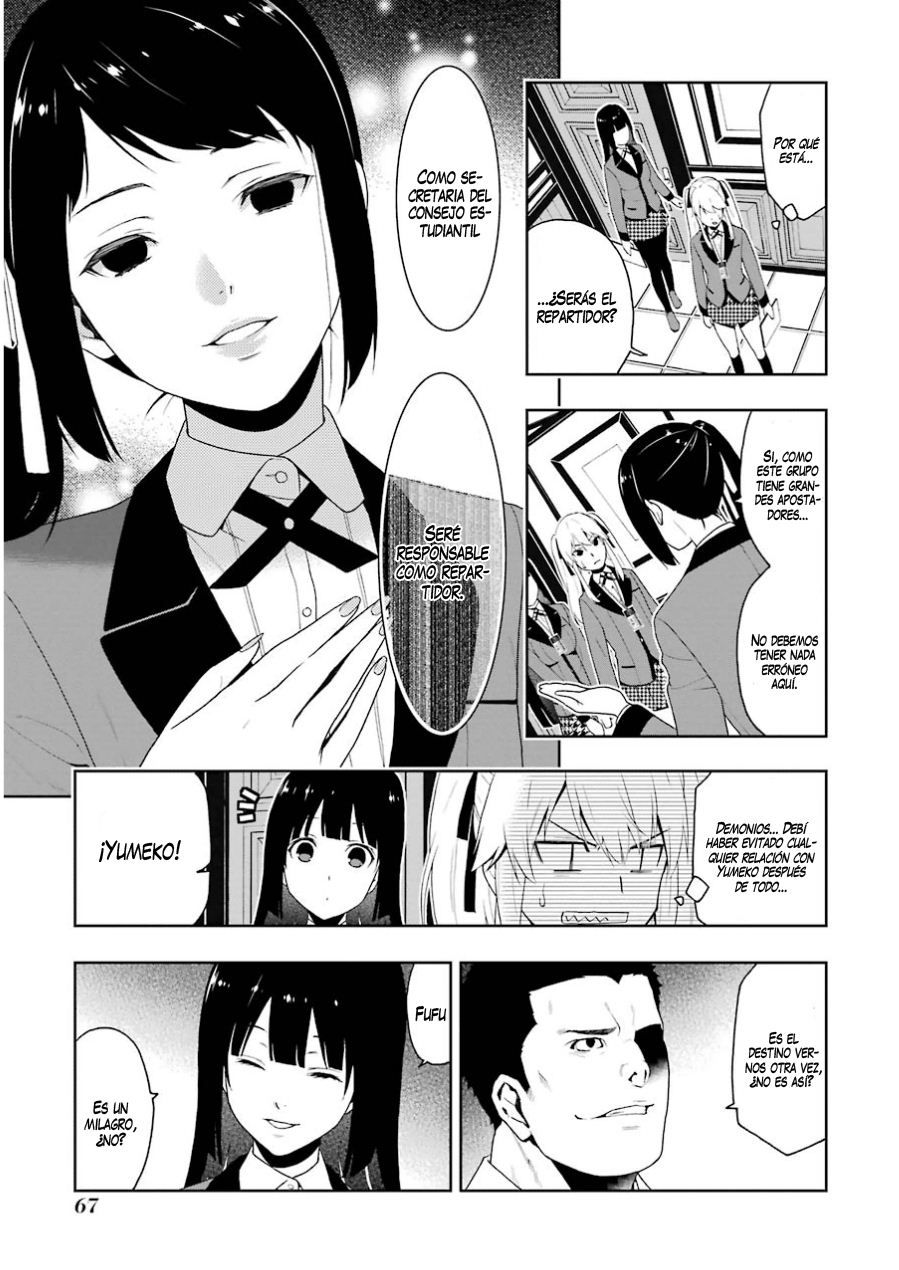 Kakegurui: Compulsive Gambler Capitulo 6: La Mujer que Compite con la Sociedad página 22