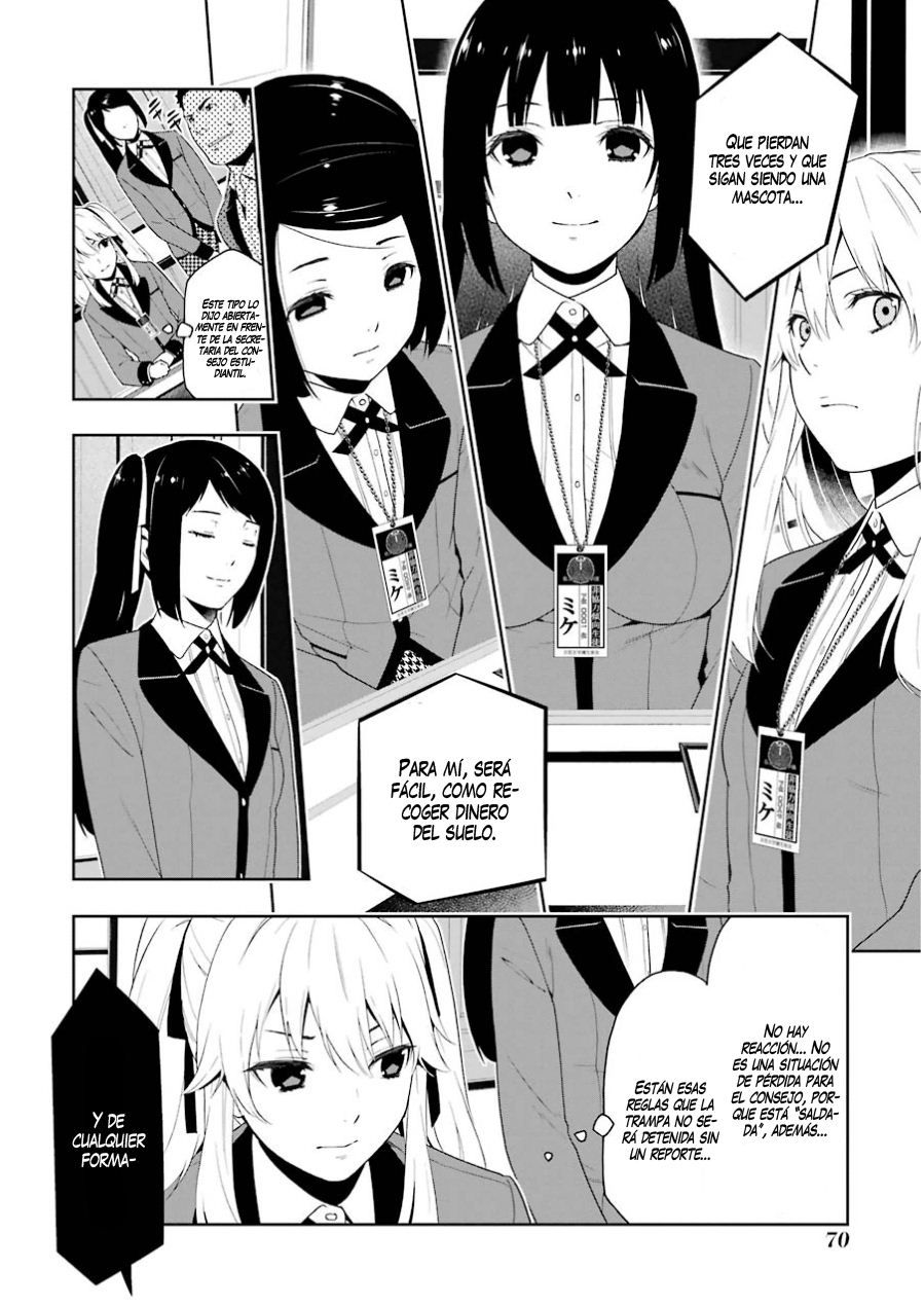 Kakegurui: Compulsive Gambler Capitulo 6: La Mujer que Compite con la Sociedad página 25