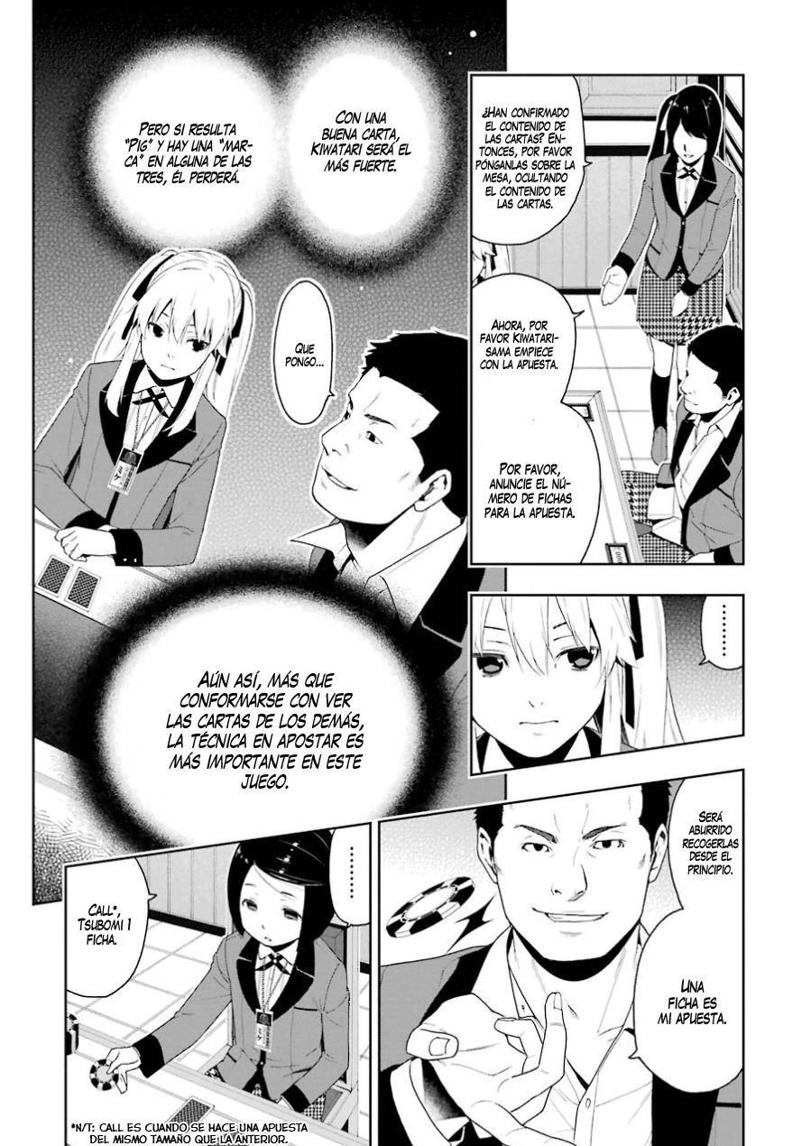 Kakegurui: Compulsive Gambler Capitulo 6: La Mujer que Compite con la Sociedad página 31