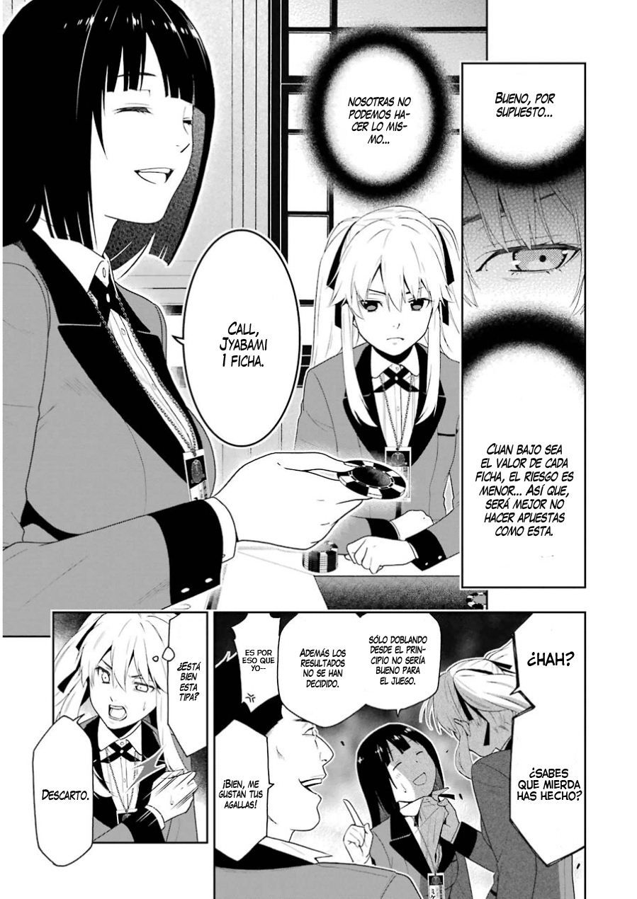 Kakegurui: Compulsive Gambler Capitulo 6: La Mujer que Compite con la Sociedad página 32