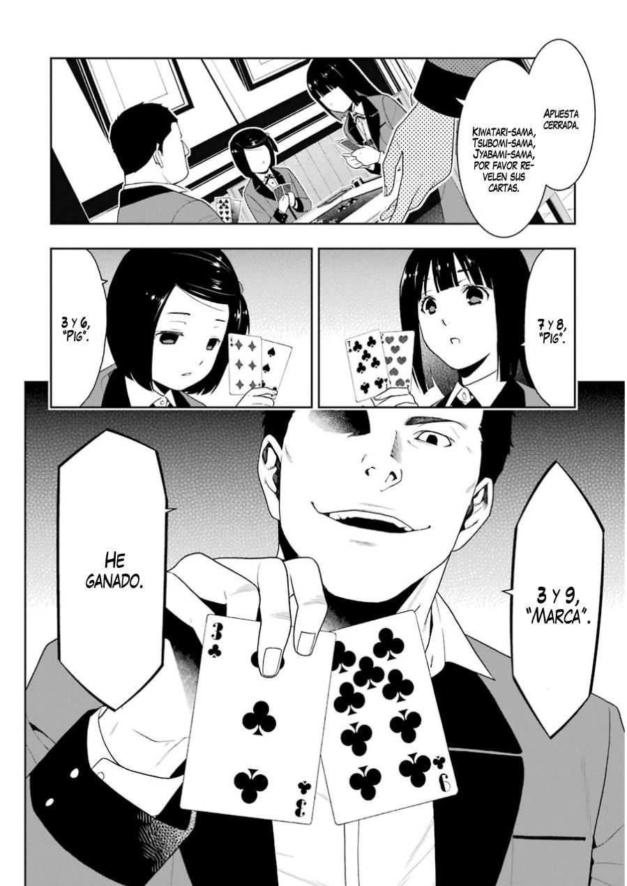 Kakegurui: Compulsive Gambler Capitulo 6: La Mujer que Compite con la Sociedad página 33