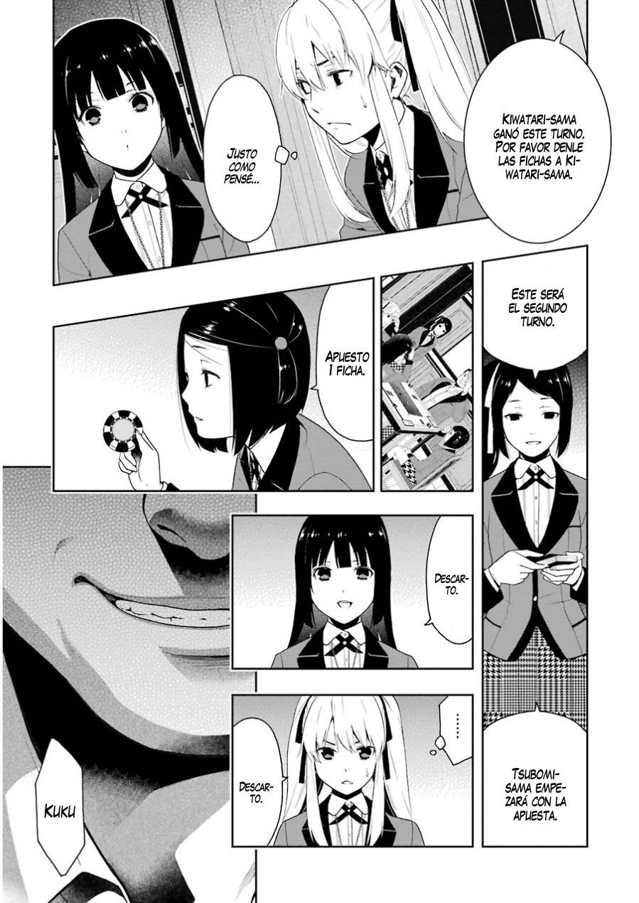 Kakegurui: Compulsive Gambler Capitulo 6: La Mujer que Compite con la Sociedad página 34