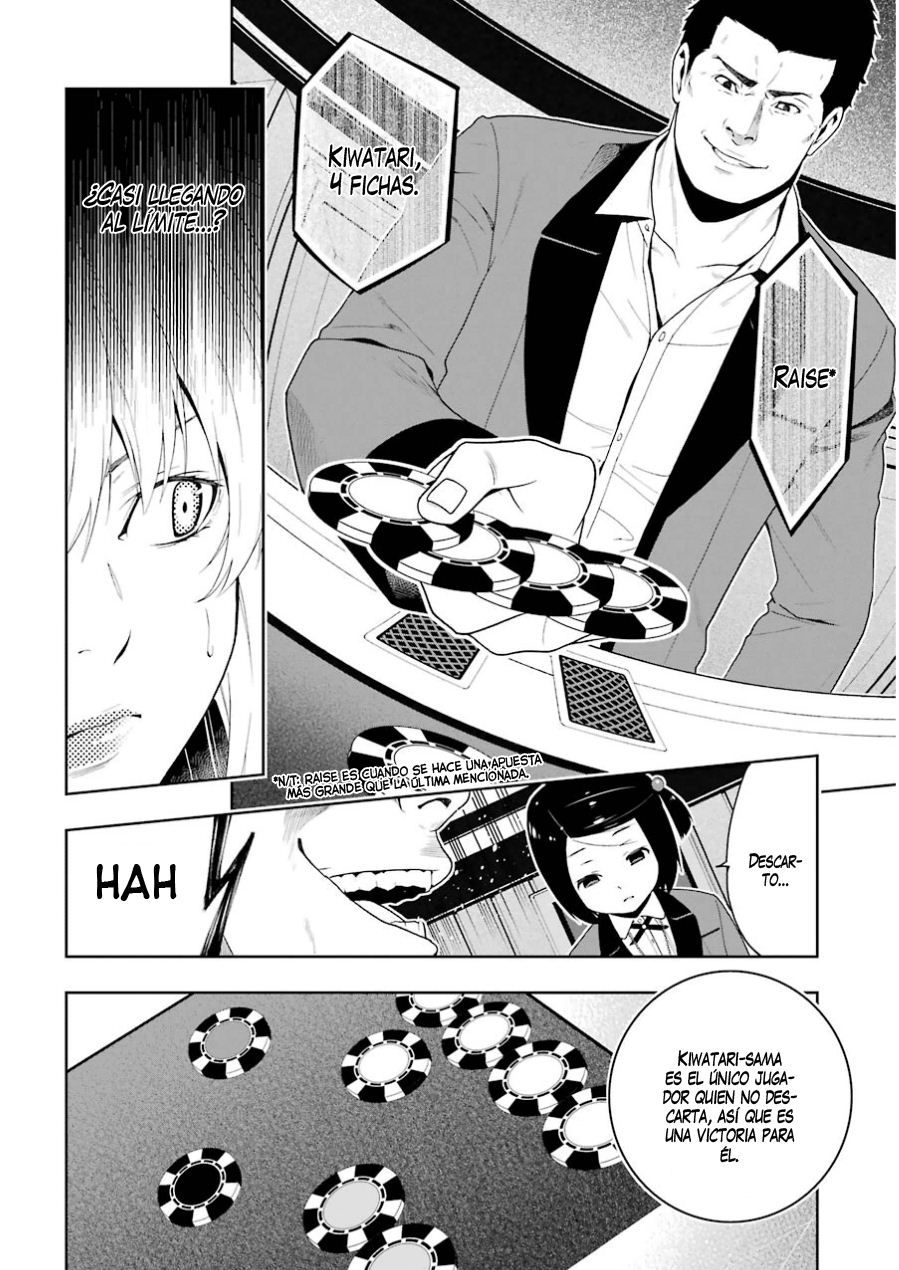 Kakegurui: Compulsive Gambler Capitulo 6: La Mujer que Compite con la Sociedad página 35