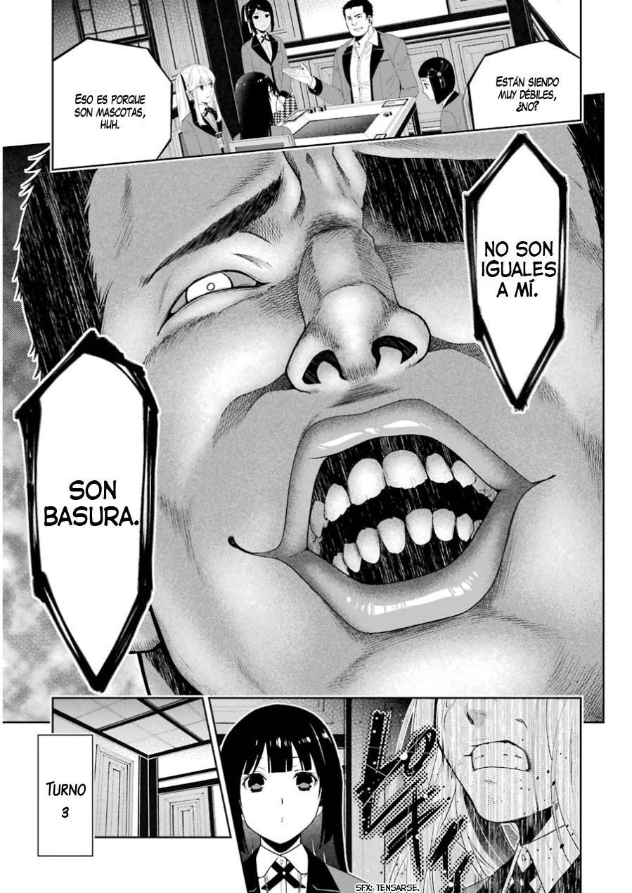 Kakegurui: Compulsive Gambler Capitulo 6: La Mujer que Compite con la Sociedad página 36