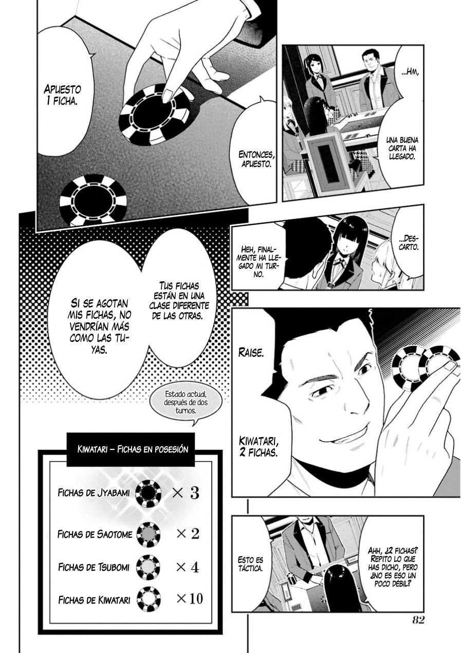 Kakegurui: Compulsive Gambler Capitulo 6: La Mujer que Compite con la Sociedad página 37