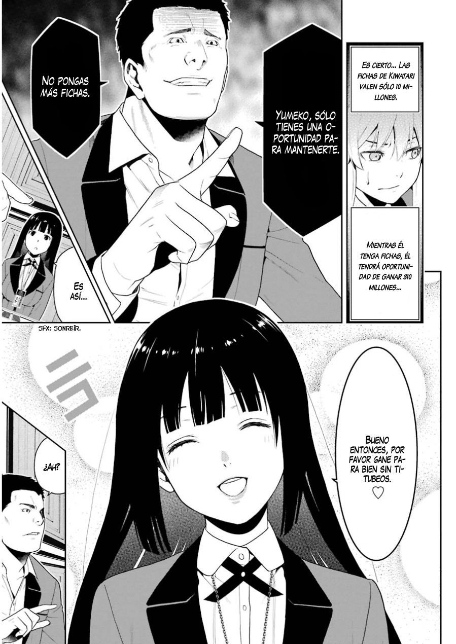 Kakegurui: Compulsive Gambler Capitulo 6: La Mujer que Compite con la Sociedad página 38