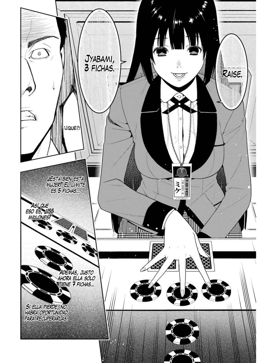 Kakegurui: Compulsive Gambler Capitulo 6: La Mujer que Compite con la Sociedad página 39