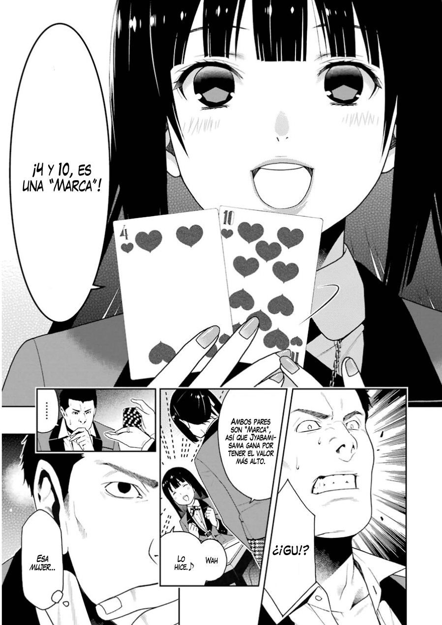 Kakegurui: Compulsive Gambler Capitulo 6: La Mujer que Compite con la Sociedad página 42