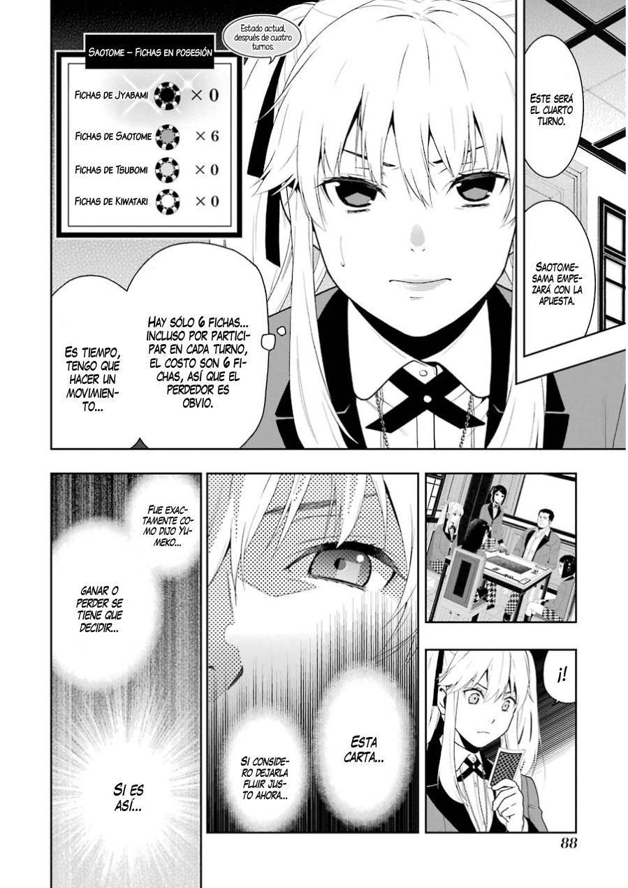 Kakegurui: Compulsive Gambler Capitulo 6: La Mujer que Compite con la Sociedad página 43