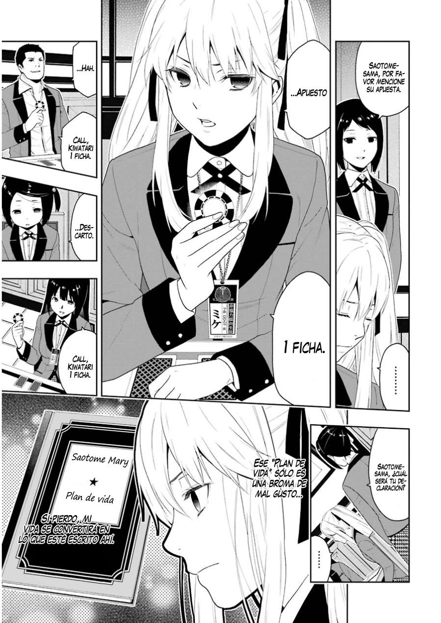 Kakegurui: Compulsive Gambler Capitulo 6: La Mujer que Compite con la Sociedad página 44