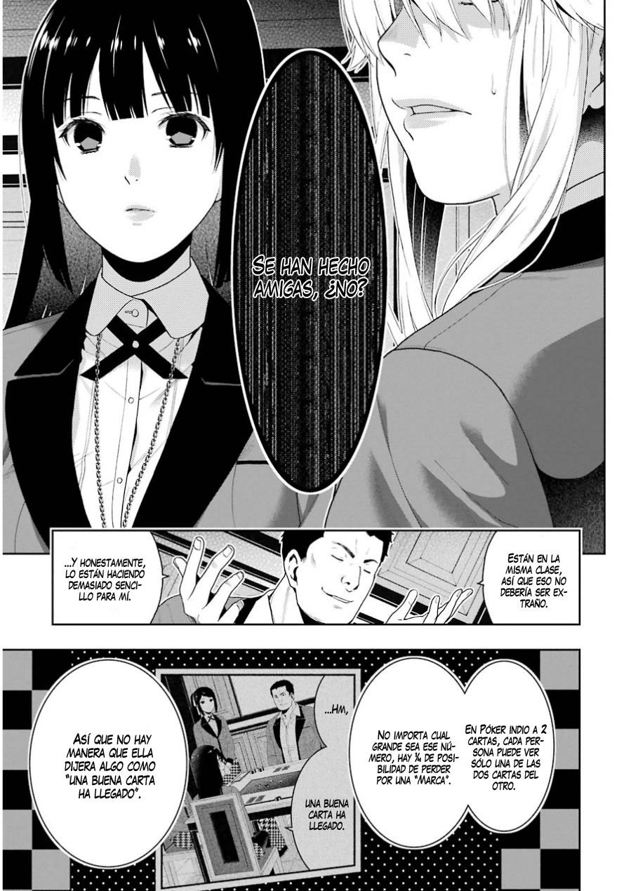 Kakegurui: Compulsive Gambler Capitulo 6: La Mujer que Compite con la Sociedad página 49