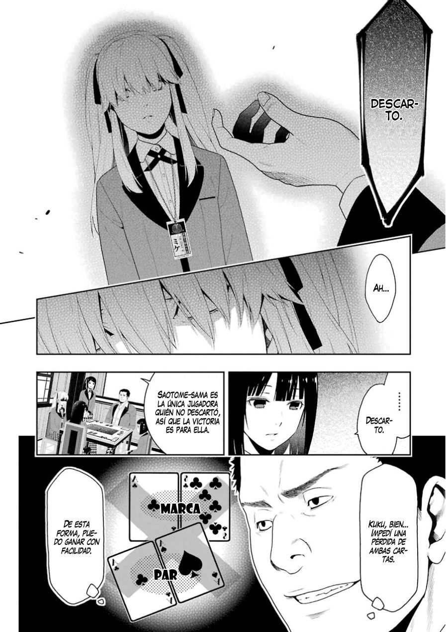 Kakegurui: Compulsive Gambler Capitulo 6: La Mujer que Compite con la Sociedad página 52