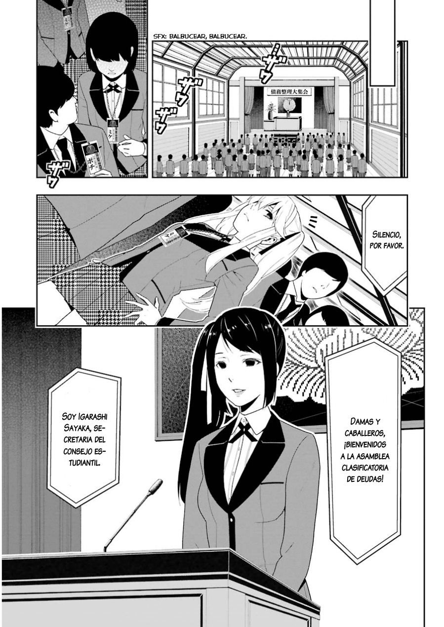 Kakegurui: Compulsive Gambler Capitulo 6: La Mujer que Compite con la Sociedad página 6