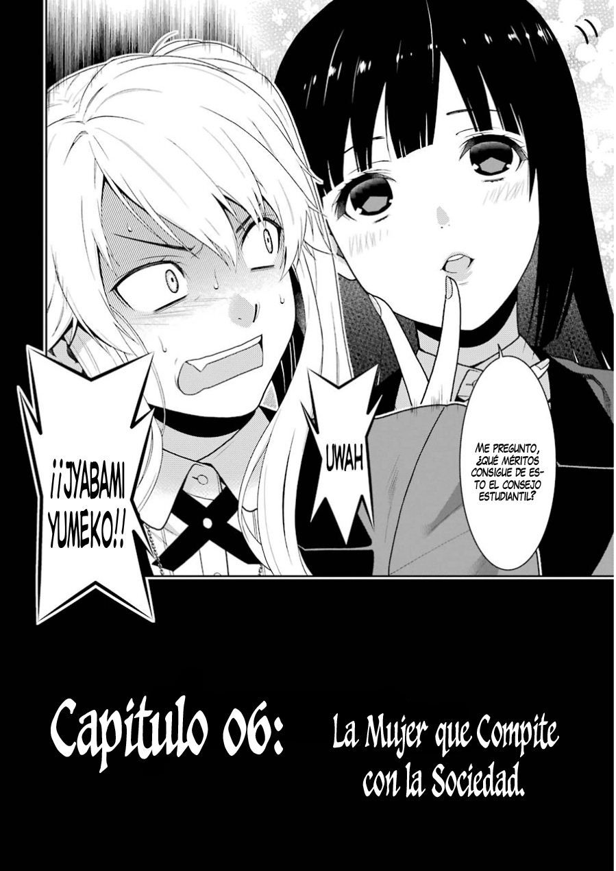 Kakegurui: Compulsive Gambler Capitulo 6: La Mujer que Compite con la Sociedad página 9