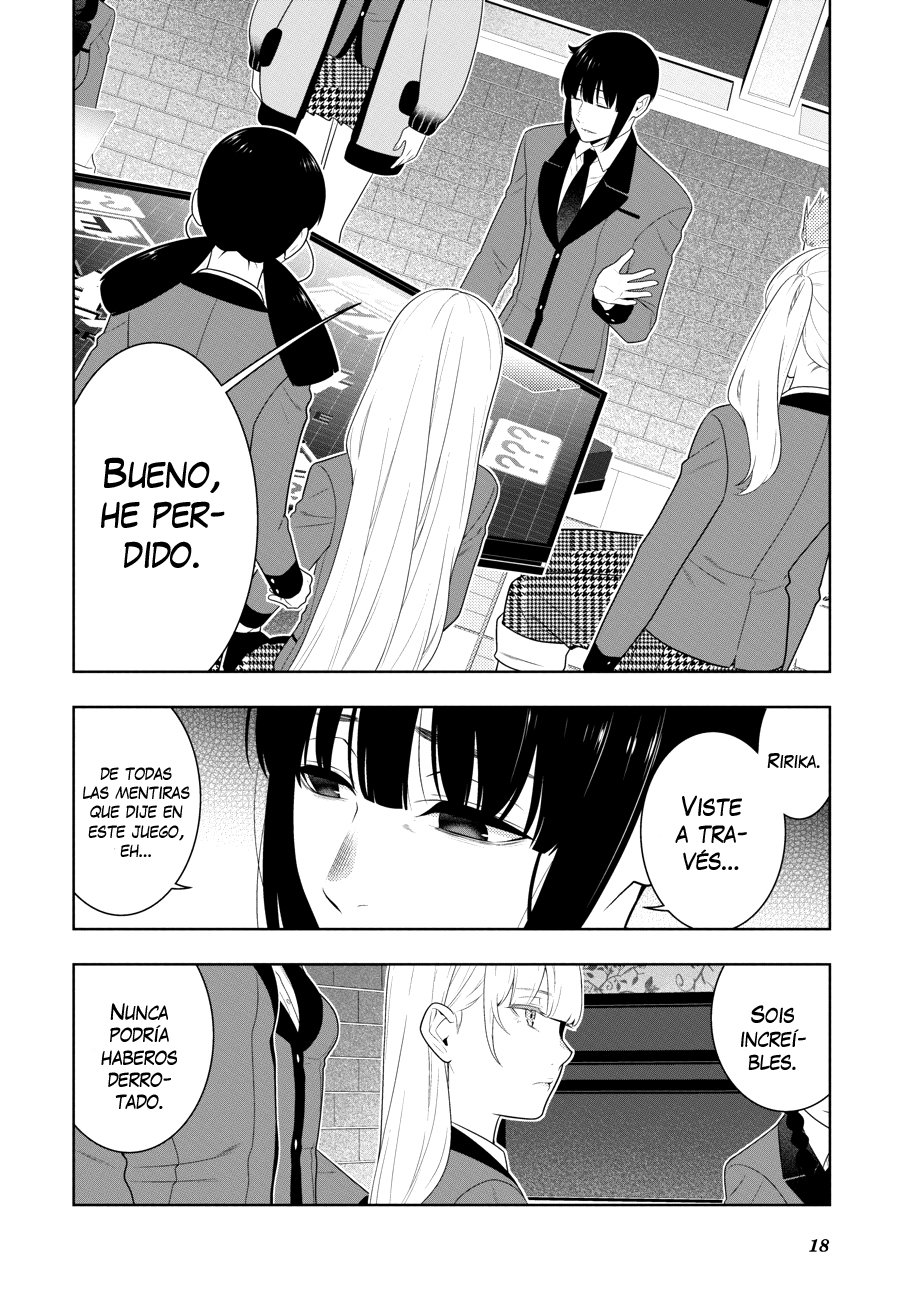 Kakegurui: Compulsive Gambler Capitulo 62 página 18