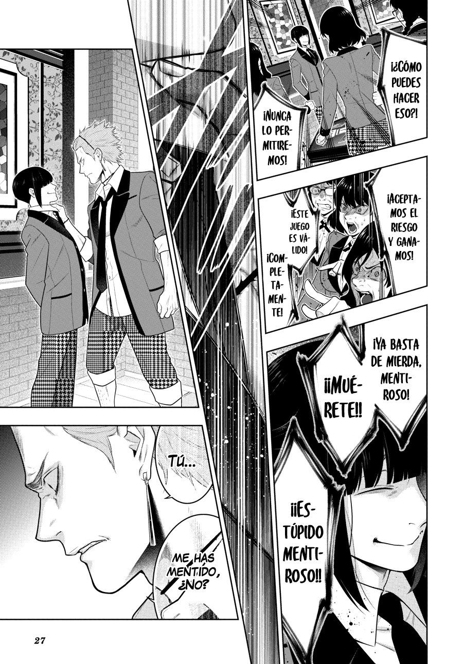 Kakegurui: Compulsive Gambler Capitulo 62 página 27