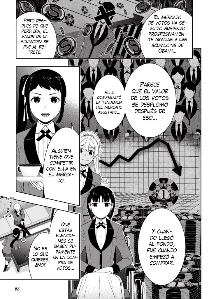 Kakegurui: Compulsive Gambler Capitulo 63 página 27