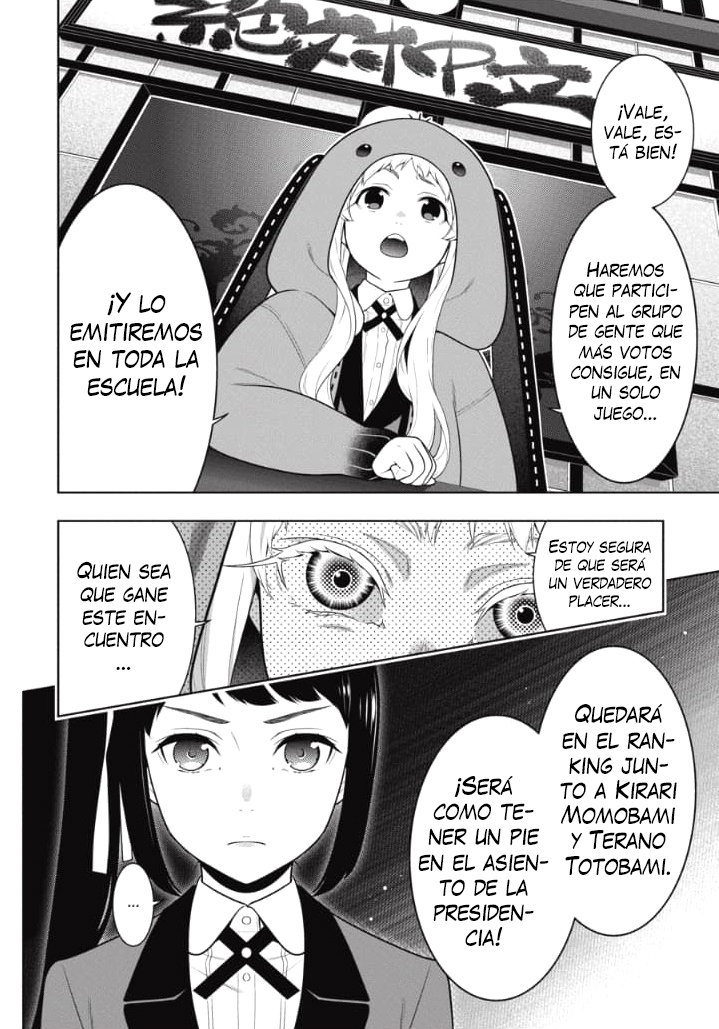 Kakegurui: Compulsive Gambler Capitulo 64 página 8