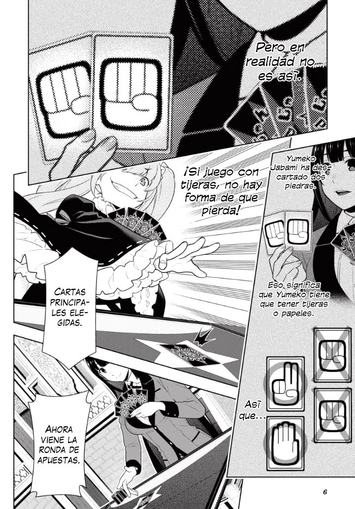 Kakegurui: Compulsive Gambler Capitulo 65 página 8