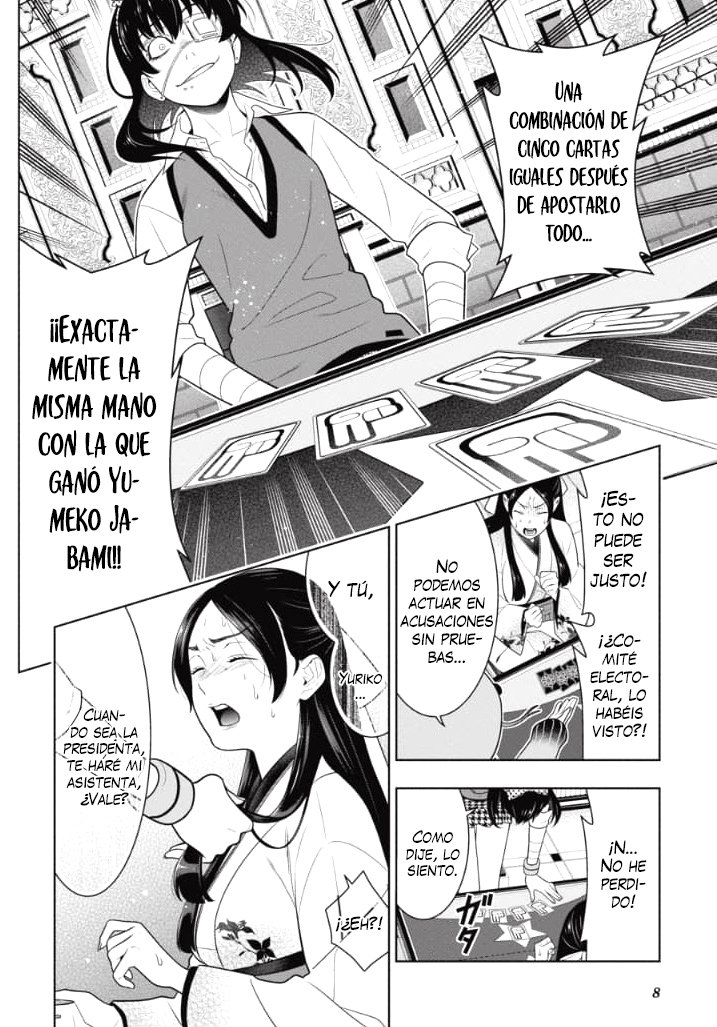 Kakegurui: Compulsive Gambler Capitulo 66 página 10