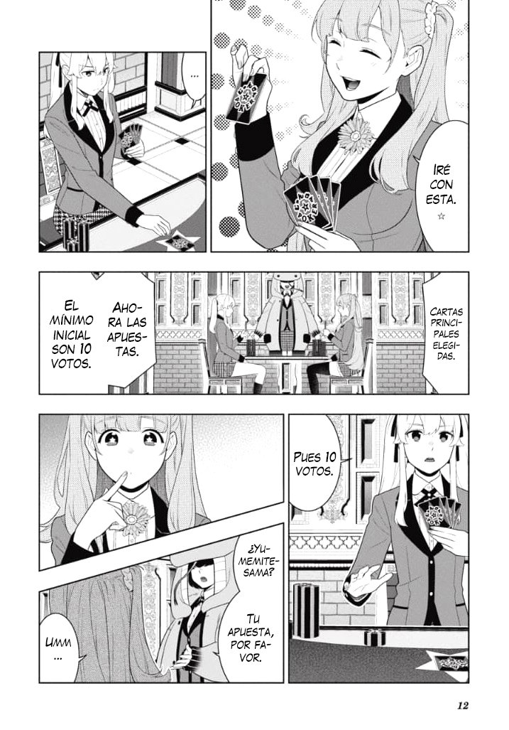 Kakegurui: Compulsive Gambler Capitulo 66 página 14