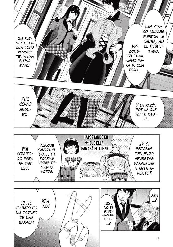 Kakegurui: Compulsive Gambler Capitulo 66 página 8