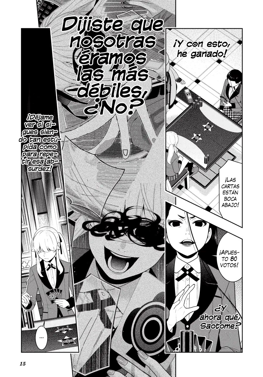 Kakegurui: Compulsive Gambler Capitulo 68.2 página 16