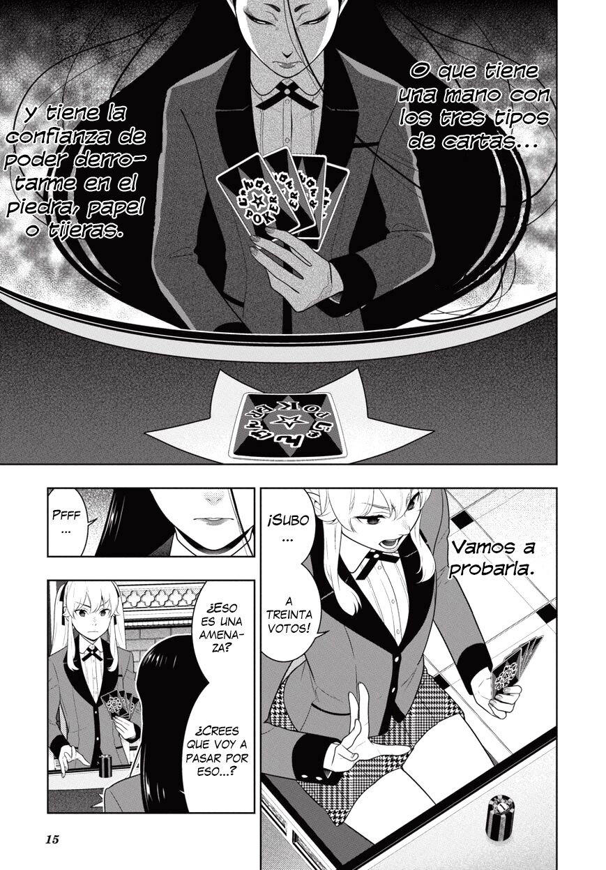 Kakegurui: Compulsive Gambler Capitulo 68 página 17