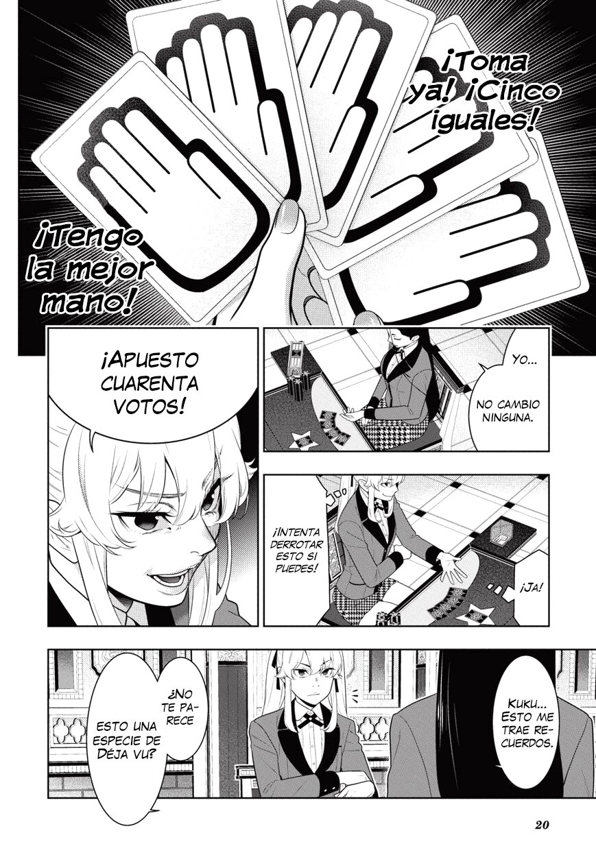 Kakegurui: Compulsive Gambler Capitulo 68 página 22