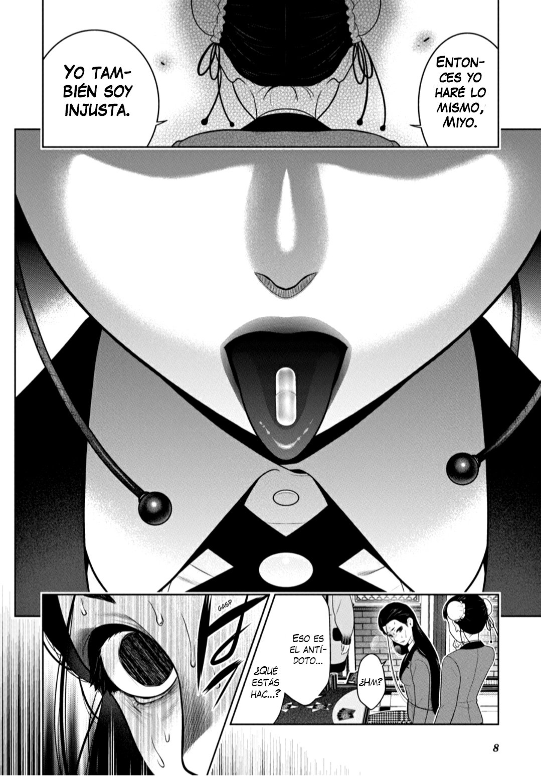 Kakegurui: Compulsive Gambler Capitulo 69.2 página 9