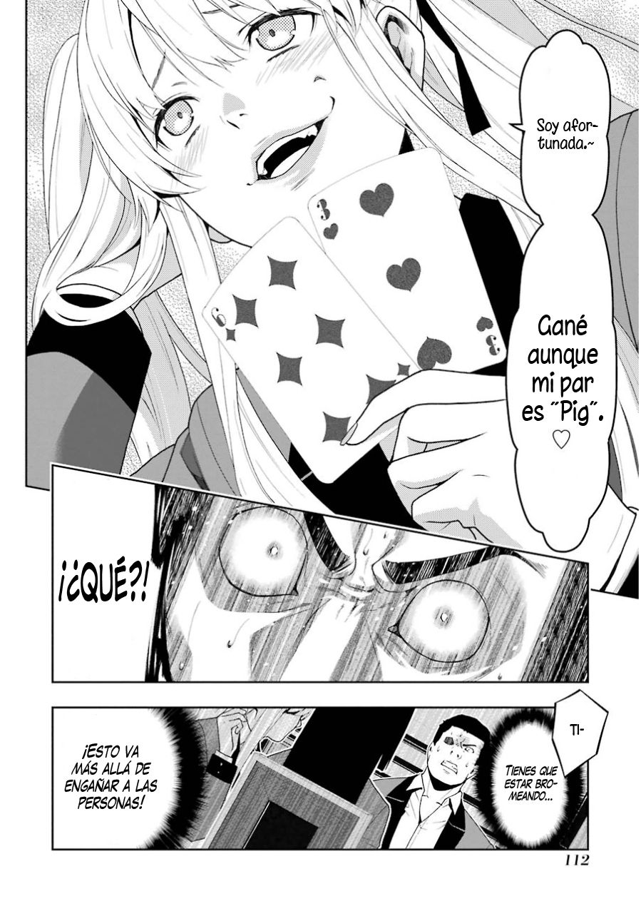 Kakegurui: Compulsive Gambler Capitulo 7: La Mujer que Derrama Mentiras página 14
