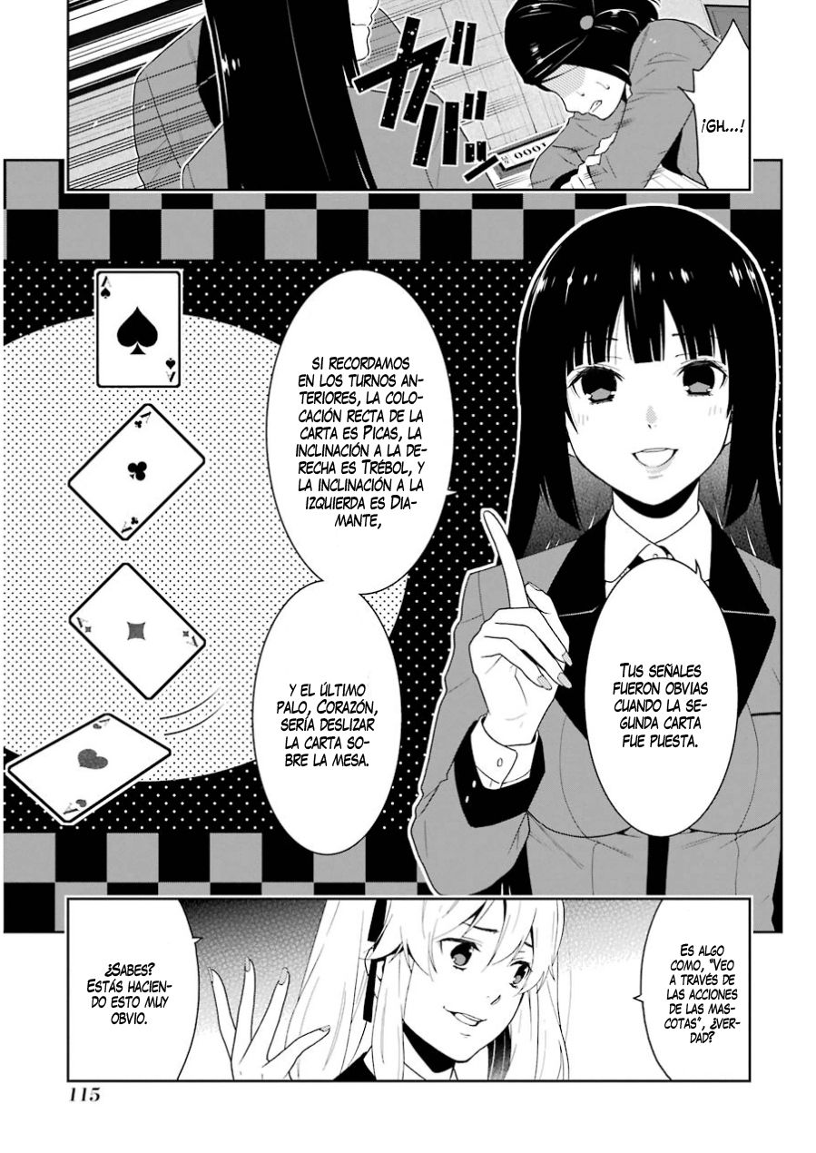 Kakegurui: Compulsive Gambler Capitulo 7: La Mujer que Derrama Mentiras página 17