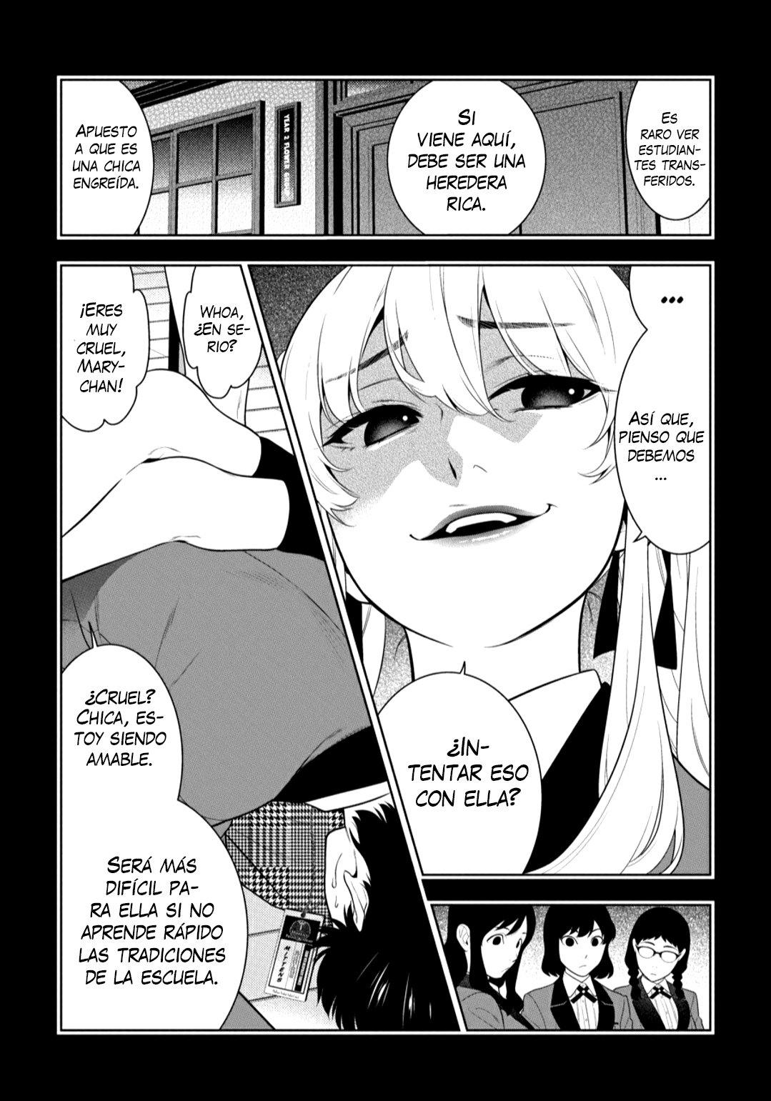 Kakegurui: Compulsive Gambler Capitulo 70 página 3