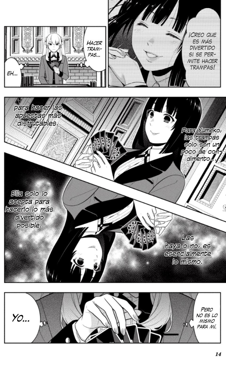 Kakegurui: Compulsive Gambler Capitulo 71 página 14